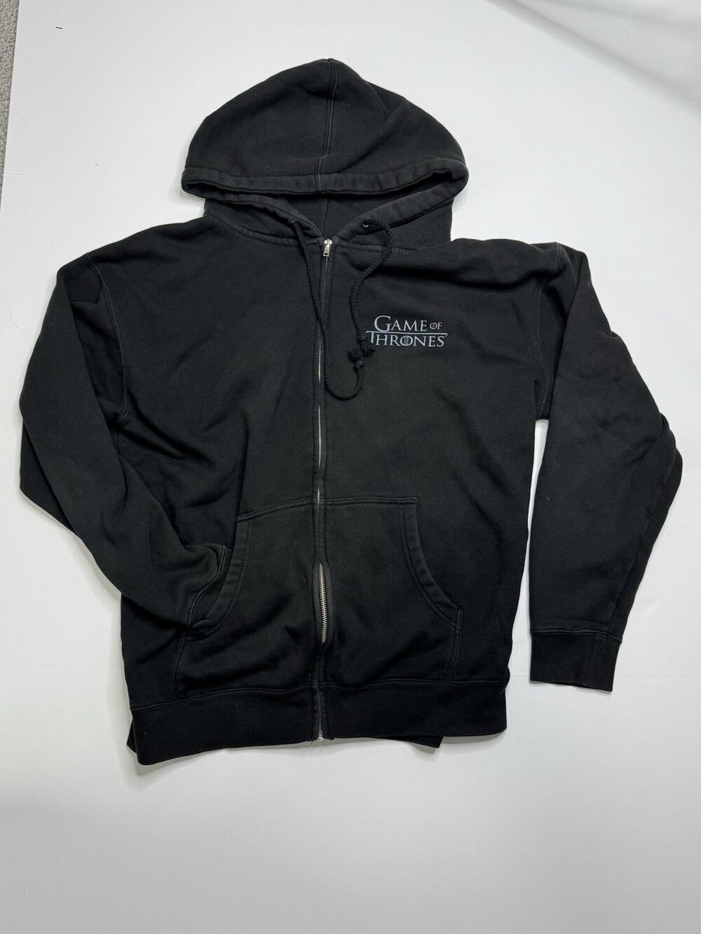 Game of Thrones Live Concert 2017 Ramin Djawadi Black Full Zip Hoodie L